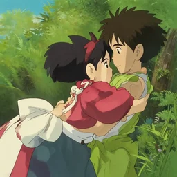 Fantasy adventure artwork by Studio Ghibli