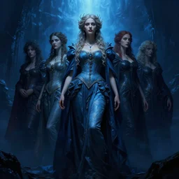 renaissance professional digital art of wonderful goddess hight blue atmospheric dramatic lighting, cinematic, painted, intricate, detailed, foreboding, by leesha hannigan, wayne haag, reyna rochin, ignacio fernandez rios, mark ryden, gregory crewdson, epic, stunning, gorgeous, much wow, cinematic, masterpiece.