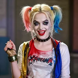 millie bobby brown as harley quinn