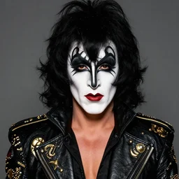 ace frehley in kiss makeup, daniel f. gerhartz