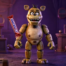 snickers candy bar five nights at freddy's animatronic
