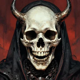 death god, ultra detailed, up close, portrait, fear, maximalist