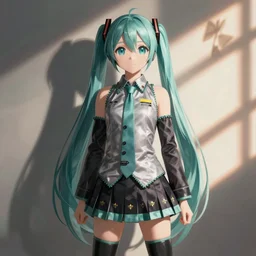 copic art of Hatsune Miku