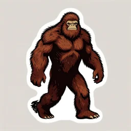 Bigfoot, logo, Hiroaki Tsutsumi style