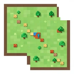 hyrule map in d & d bricks
