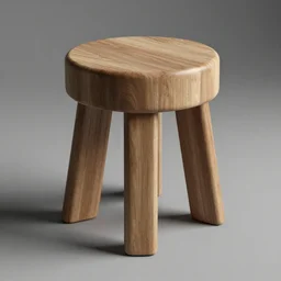 realistic rendering for stool designed by moshe saf die