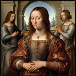 the future in renaissance painting style