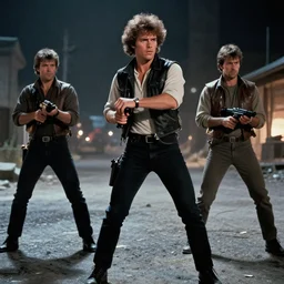 a still from an action - packed 1 9 8 0 s sci - fi movie