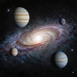 only five planet, the galaxy, Daniel Oxford