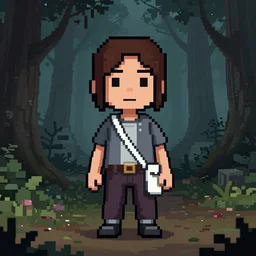 a Silent hill game as a pixel art movie by Pixar , Jessica Rossier, cgsociety