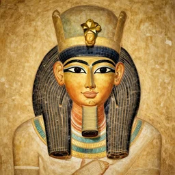fayum mummy portrait of a goddess of beauty