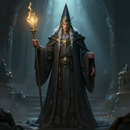 beautiful wizard character concept style, by Mateusz Urbanowicz, beautiful wizard, 8k character concept art, by WLOP, cinematic lighting, trending on artstation, symmetrical portrait symmetrical, highly detailed CGsociety, hyper