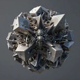 a fractal mandelbulb landscape by alex gray, concept art, sharp angles, robot, octane render, 8 k, unreal engine