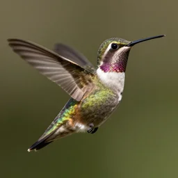 picture of a hummingbird by akihito yoshida, highly detailed, dramatic lighting