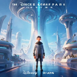 futuristic sci - fi utopian movie poster pixar by disney 2 0 2 0 film of the year