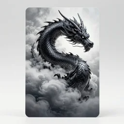 cloud in he shape of a dragon dim light, front game card, marvel comics, dark, intricate, highly detailed, smooth, artstation, digital illustration by ruan jia and mandy jurgens and artgerm and wayne barlowe and greg rutkowski and zdislav beksinski