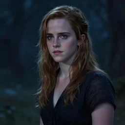 a girl from final fantasy live action, movie still of emma watson, evocative, mystical night, very very very very detailed, award winning, masterpiece digital painting by greg rutkowski, alex grey, artstation, 4 k wallpaper