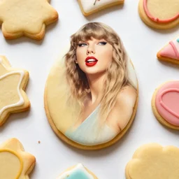 taylor swift baking cookies