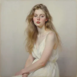 a beautiful posed woman, aesthetic, oil painting, pale colors, high detail, 8 k, wide angle, octane render, trending on artstation,