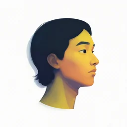 a wandering mind, logo without text, perceptual decoupling, transparent background victo ngai, kilian eng, trending on artstation, bright color palette
