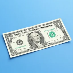 currency design like a dollar bill, blue, with the design of a capybara on currency paper, currency symbols printed, highly detailed, realistic, octane render, uplight