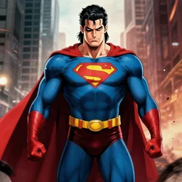 the superhero invincible. bloody.