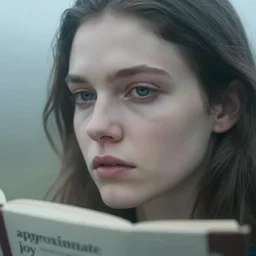 a portrait from the book'approximate joy'by christopher anderson, insanely detailed, she is beautiful, closeup, british journal of photography, photorealism, hyper realistic, facial features details, melancholic, cinematic, indie movie, soft light, foggy, ethereal atmosphere, art photography
