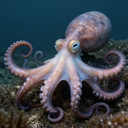 thick translucent octopus tentacles by ruan jia, wayne barlow, photoreal