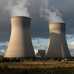 nuclear power station by emile friant