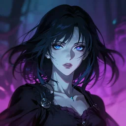 anime illustration of a woman entranced bewitched mesmerized hypnotized, portrait by artgerm and wlop, digital art, highly detailed, dynamic lighting, cinematic composition, concept art, sharp focus, colorful, photorealistic, 8 k