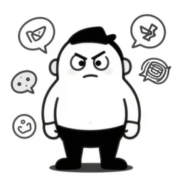 weird funny illustration, simplified line art on white background, behance, devianart, artstation, dribble, creary, ello, cgsociety, drawcrowd, pixiv, concept art world, our art corner, newgrounds, doodle addicts, penup