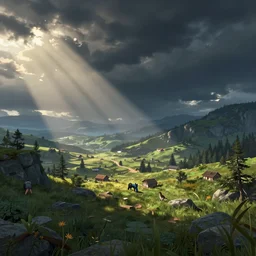 good video game desktop art