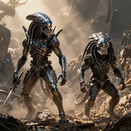 concept art prometheus sequel, xenomorph vs predator