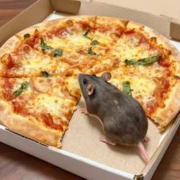 pizza rat in a discord direct message