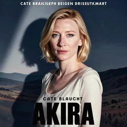 cate blanchett, poster for akira