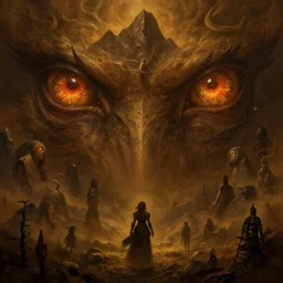 epic professional digital art of hungry eyes, ambient amber light, painted, mysterious, closeup cinematic mountain animal scene, eerie, mythic, detailed, intricate, grand, leesha hannigan, wayne haag, reyna rochin, ignacio fernandez rios, mark ryden, van herpen, artstation, cgsociety, epic, stunning, gorgeous, wow wow detail