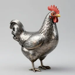 metal chicken