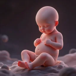unborn soul, cinematic lighting, octane render, trending on artstation, artstationHD, artstationHQ, unreal engine, 8k digital painting