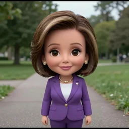 Trailcam footage of chibi Pelosi