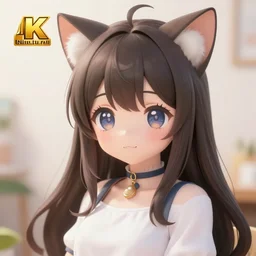 cute anime catgirl, trending on artstation, highly detailed, 8 k