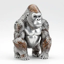 detailed jewel figurine depicting a gorilla made by faberge