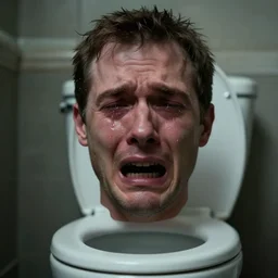 hyperrealistic mixed media image of info wars alex jones crying on the toilet, stunning 3 d render inspired art by xiang duan and thomas eakes and greg rutkowski, perfect facial symmetry, hyper realistic texture, realistic, highly detailed attributes and atmosphere, dim volumetric cinematic lighting, 8 k octane detailed render, post - processing, masterpiece,