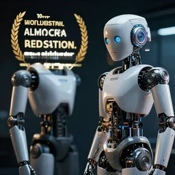 robots, hyperrealistic, cinematic lighting, award winning photography