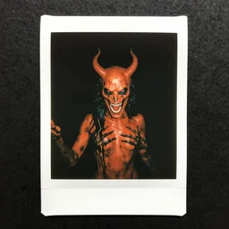 polaroid photo of hell