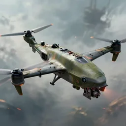 military drone, with buzzsaw, futuristic, apocalyptic, by jon aaron kambeitz, katsuhiro otomo, heng z, concept art, insanely detailed, raytracing, octane, unreal engine, trending on artstation