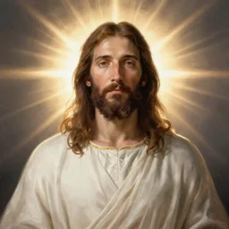 a portrait of jesus, by hanoch piven