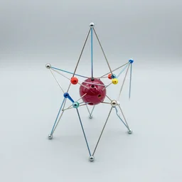 hobby diy engineering photo. tensegrity