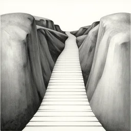 traversing the pathways between worlds, by mc escher