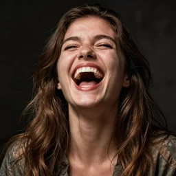 a woman laughing maniacally taking revenge