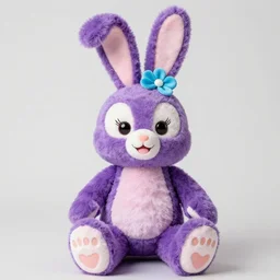 purple rabbit animatronic